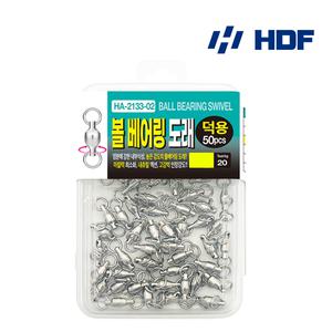 해동 볼베어링 도래 덕용 HA-2133 스위벨 360도 회전도래 채비소품