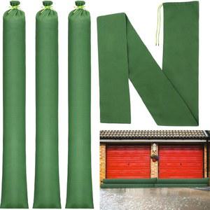 [미국배송] 아이모센 4팩 6인치 X 홈 위한 있는 배리어 밴드가 보호를 듀티 튜브 캔버스 바인딩 차고 탄성 샌드백 길이의 가능한 조절 재사용 홍수 윈도우 워터 및 도어 헤비