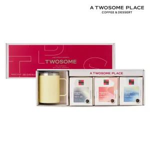 [롯데백화점]투썸플레이스 투썸플레이스 베이직 기프트 세트 (스텐머그 옐로우) x 1개