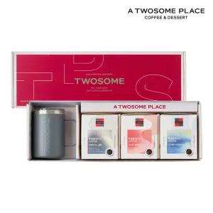 [롯데백화점]투썸플레이스 투썸플레이스 베이직 기프트 세트 (스텐머그 그레이) x 1개