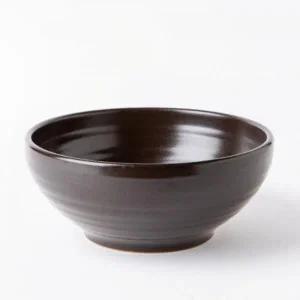 이천도자기 자연 옹기 냉면기 19cm 식기 그릇 덮밥 면기