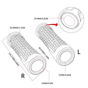 최신 오토바이 핸들 그립 바 엔드 플러그 (킴코 다운타운 125 200 k-xct 엑사이팅 용)