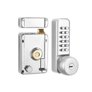 수동 도어락 코드 번호키 기계식 잠금장치 애문 방수