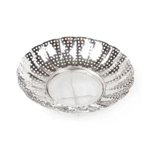 접이식 망찜기 (대)/찜/받침/받침대/삼발이/찜기판/다용도/시루떡/채반/수육/찐빵/업소용/스테인리스