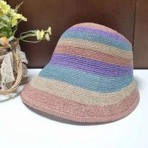 [애슬릿] 여성 썬캡 니트 오픈 와이드 챙 넓은 캡 모자 깊은