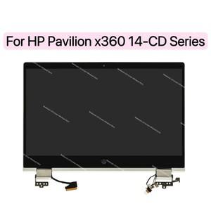 호환 HP PAVILION X360 14 CD 14M CD0001DX L18192 001 FHD LCD 터치 스크린 디지타이저 전체 어셈블리