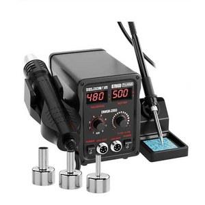 납땜 인두기 세트 열풍기 제거 디지털 납땜기 도구 히팅건