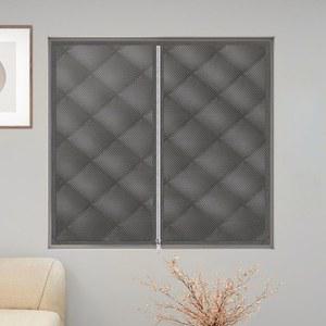 가리개 방열 방한 방음커튼 소음차단 60x140cm 60 창문 겨울 찍찍이 탈착식 패딩