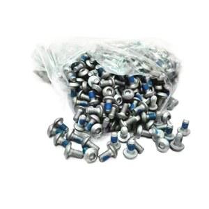 별나사 1pc 사이클링 부품 자전거 디스크 브레이크 로터 고정 볼트 M5 9mm 육각 소켓 나사 실버 블랙