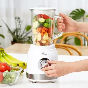 한일 3in1 유리 글라스 믹서기 블렌더 과일 야채 주스