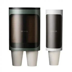 모던 일회용컵 디스펜서  종이컵홀더  보관함  컵홀더