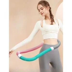 스프링 소프트 훌라후프 뱃살관리 용수철 마사지