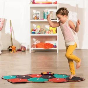 밟으면 연주하는 춤추기 음악 불빛 스피커 매트 놀이 어린이피아노 멜로디장난감