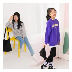 체리블랑 콜롬비아맨투맨 여아,키즈,주니어 400348