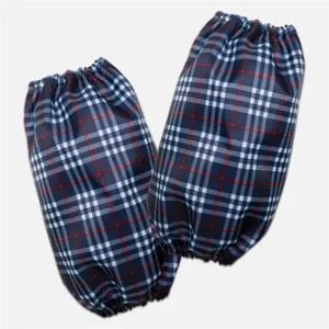 핸드메이드 아동용 방수 팔토시-클래식 체크 어린이집 유치원 준비물 요리 미술 놀이