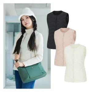 [콜핑] 여성 겨울 웰론 패딩조끼 메건(여) KVV7618W