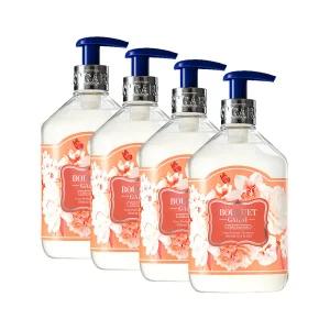 [부케가르니]부케가르니 딥 퍼퓸 트리트먼트 핑크자몽향 500ml x4개