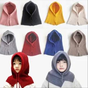 유아 아동 니트 바라클라바 넥워머 KC인증