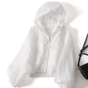 여성 경량 바람막이 점퍼 세미크롭 간절기 아우터 가을 자켓 3컬러