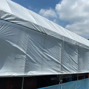 파라솔다크코팅 0.15mm 폭7m길이15m 비닐하우스 농막 차광비닐