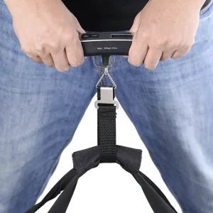 휴대용 디지털 손저울 수화물 핸드저울 여행용 캐리어 무게측정기