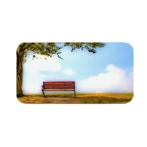 아리아라 풍경 가죽 데스크패드 롱마우스패드