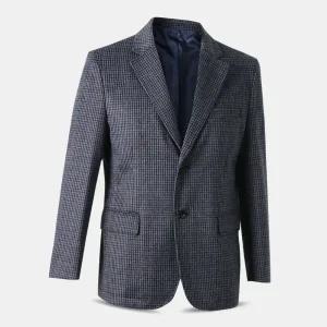 [아즈바이]남성 울 체크 중년 콤비 자켓 마이 YCO776 가을 겨울