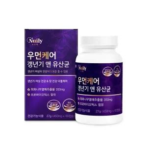MS 뉴일리 우먼케어갱년기앤유산균60캡슐 부모님 중장년 지인 선물 60캡슐