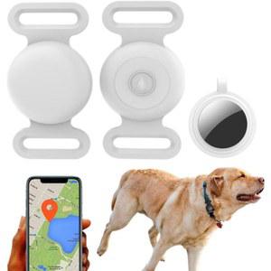 GPS 추적기 차량위치 차량용 부착 Airtag 반려동물 고양이용 트래커 동물 애견용 강아지용 애완 트래커용 분실 열쇠고리 방지 에어 용품 목걸이 추적 태그 케이스 보호 휴대용