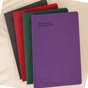 유선 양장노트 A5 색상랜덤 기록 학습 공부