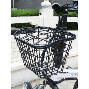 전동 킥보드 바구니 고정형 자전거바구니 전기 잠금 탑박스 전기자전거배달가방 나들이 수평