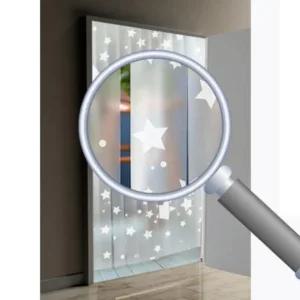 별 반투명 현관 파리차단발 파리 입구발 출입문 파리퇴치커튼 비닐발 커튼발 문발