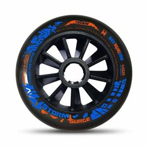 본트 MPC 폭풍 서지 인라인 스피드 스케이트 휠 - 습윤 날씨 스케이팅 듀얼 듀로미터 - 100mm, 110mm, 125mm