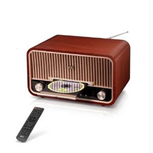 브리츠 앤틱 아날로그 감성 PLUS 올인원 블루투스 오디오 CD 플레이어 라디오 스피커 신혼 생일 선물