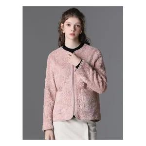 [리스트]캐주얼 부클 집업 재킷