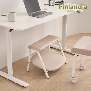 로엔 2단 철제 와이드 사무실 책상 발받침대