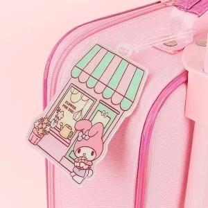 [콩심팥심]캐리어 네임택 마이멜로디 가방 러기지택 여행용 잇템