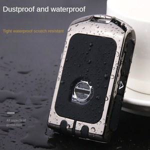 자동차 아연 합금 키 케이스 홀더 커버 셸 보호 가방 T5 2017 Fob XC90 XC60 V90 XC40 2018 T6 T8 볼보 S90 스마트