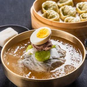 [산해직송] 깔끔한 물냉세트(함흥냉면 5인+냉면육수 5팩)