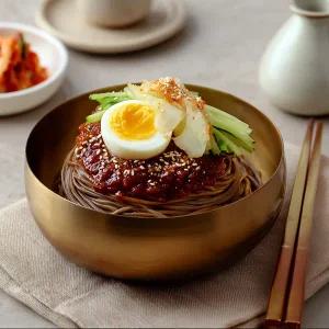 [산해직송] 매콤한 비냉세트(평양냉면 5인+냉면비빔장 5개)