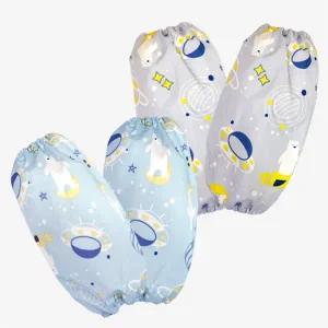 핸드메이드 아동용 방수 팔토시-백곰 어린이집 유치원 준비물 요리 미술 놀이 체험 토