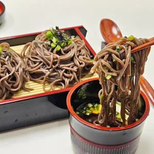 [산해직송] 전통 생 메밀소바 냉모밀 5인분 개별포장