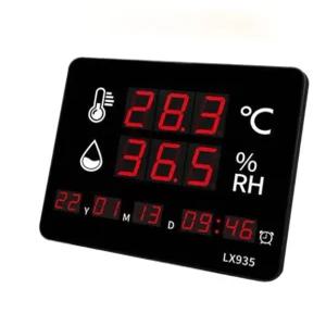 산업용 고정밀 온습도계 디지털 측정기 벽걸이형 스크린