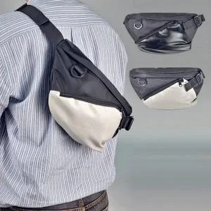모노톤 바디 데일리 소지품 간편 휴대  크로스 힙색