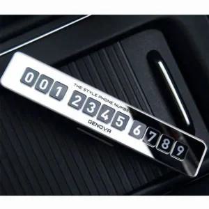 주차 알림 전화 번호판 컴팩트 자동차 연락처 알림판 주차알림판전화번호 차량번호알림판