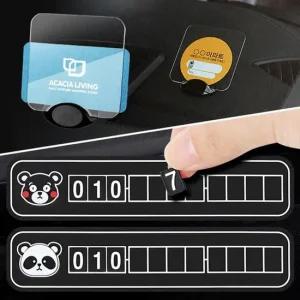 주차알림판 자동차 전화번호 휴대폰 차량용번호판 차 자동차주차번호판 자동차번호판