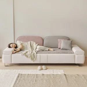 아씨방가구 온담 패브릭 황토볼 온돌 3인용/4인용 흙소파