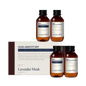 어메니티 4종 세트 50ml 샴푸+트리트먼트+바디워시+바디로션 여행용키트