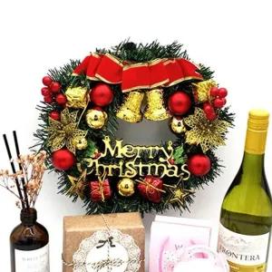 모빌 레드리본 인테리어 리스 크리스마스 벽장식 벽장식 리틀스타트리 크리스마스패브릭