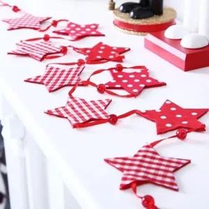 펠트별가랜드 크리스마스 트리 리스 크리스마스소품 크리스마스 크리스마스리스 크리스마스소품